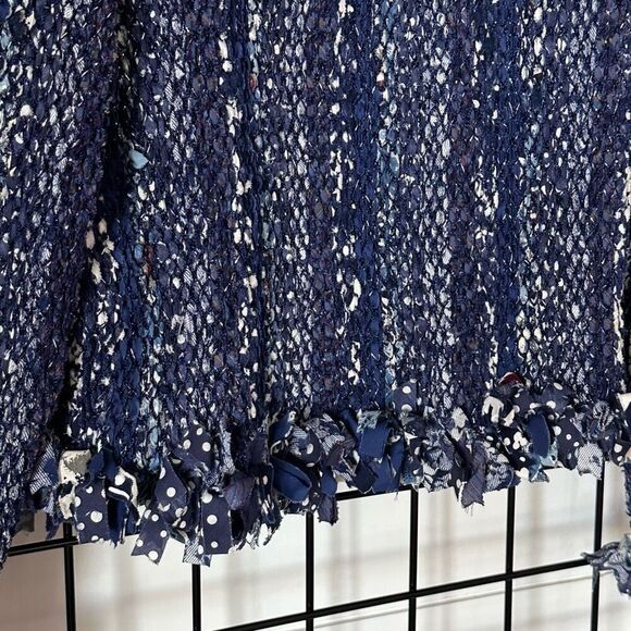 Vintage Estelle Gracer Fiber Artist Art-to-Wear Handwoven Cardigan Jacket Knit - Picture 9 of 13